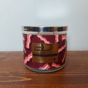 Bath & Body Works Candied Maple Bacon 3-Wick Candle